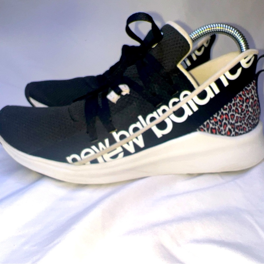 New Balance Black and White Athletic Shoes